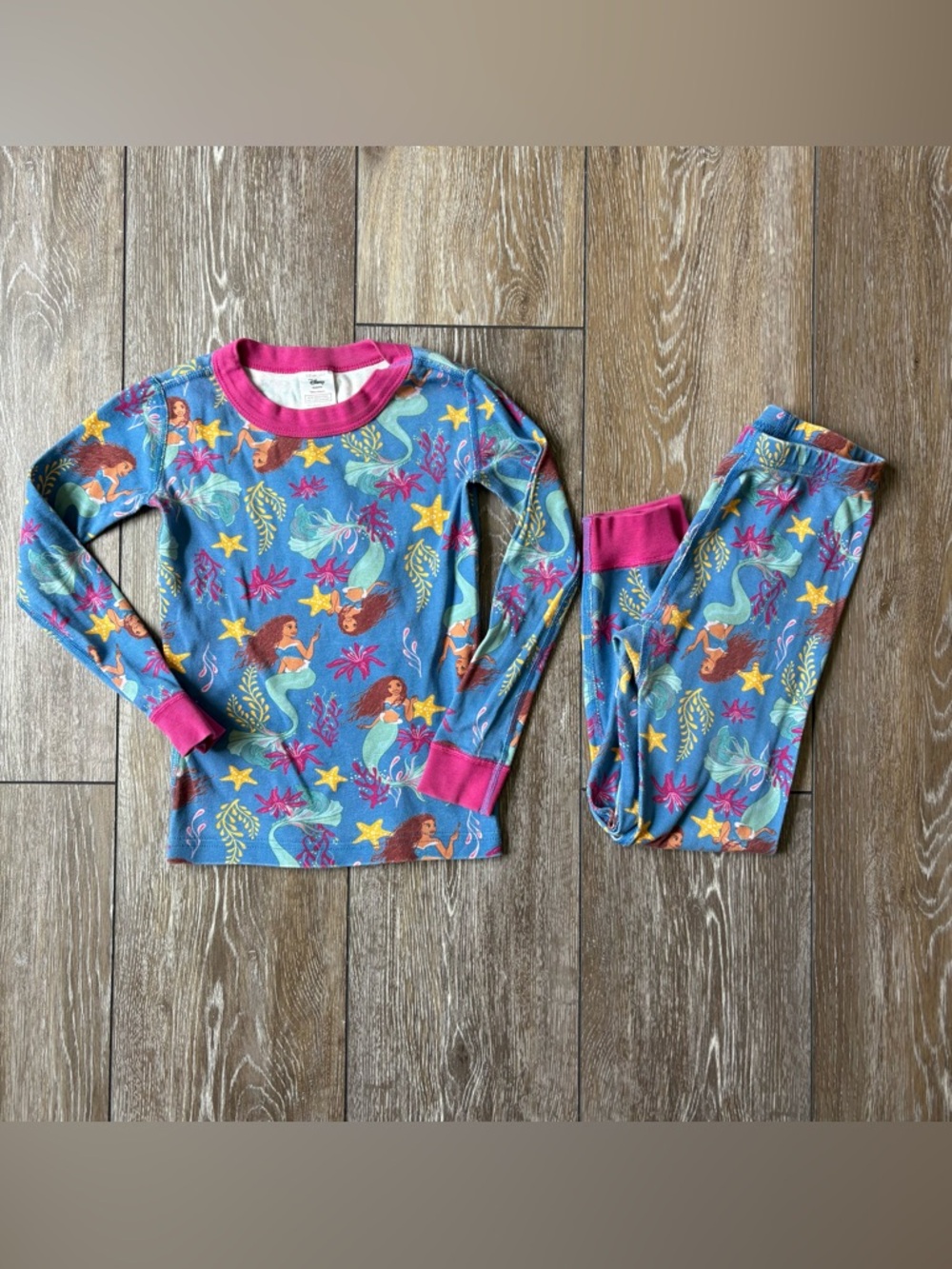 Hanna Andersson Little Mermaid Long Johns